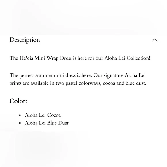 ❌❌❌ SOLD LPH❌❌❌ Lexbreezy Hawaii 🌺 Heeia Mini Wrap Dress  NWT - Picture 2 of 9